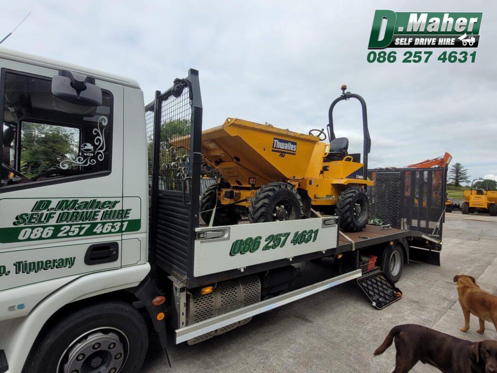 3 Ton Swivel Skip Dumper from D Maher Self Drive Plant Hire in Tipperary